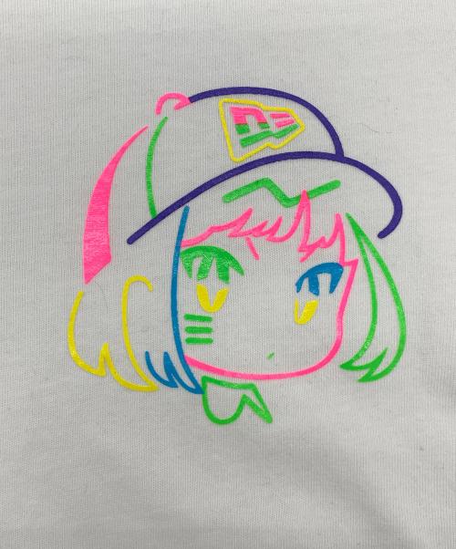 New Era（ニューエラ）New Era (ニューエラ) さいとうなおき (サイトウナオキ) オーバーサイズド コットンTシャツ さいとうなおき フロントプリント ホワイト サイズ:Sの古着・服飾アイテム