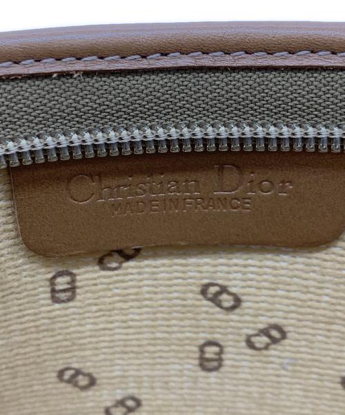 Christian Dior（クリスチャン ディオール）Christian Dior (クリスチャン ディオール) セカンドバッグ ベージュ×ブラウンの古着・服飾アイテム