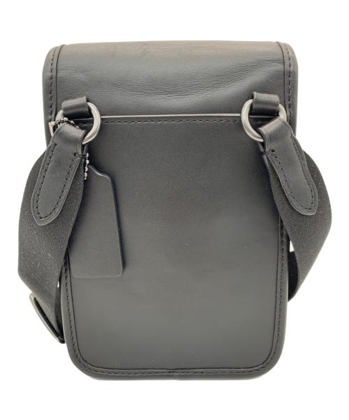 COACH（コーチ）COACH (コーチ) レーサー フォーン クロスボディ バッグ ブラックの古着・服飾アイテム