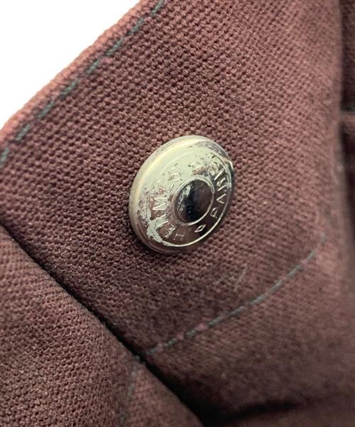 HERMES（エルメス）HERMES (エルメス) フールトゥ エンジ×ブラック サイズ:PMの古着・服飾アイテム