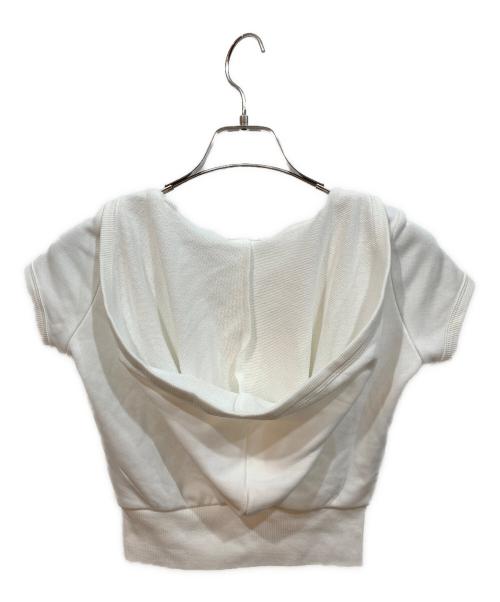 darich（ダーリッチ）darich (ダーリッチ) スウェットフレアミニセットアップ ホワイト サイズ:Freeの古着・服飾アイテム