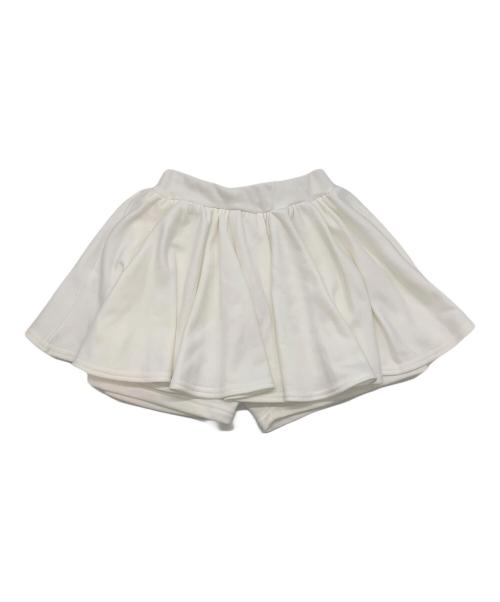 darich（ダーリッチ）darich (ダーリッチ) スウェットフレアミニセットアップ ホワイト サイズ:Freeの古着・服飾アイテム