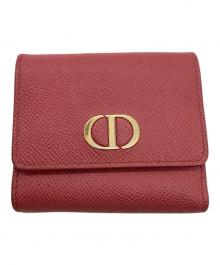 Christian Dior（クリスチャン ディオール）の古着「コンパクトウォレット」｜ピンク