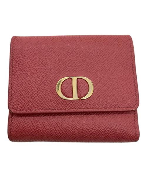 Christian Dior（クリスチャン ディオール）Christian Dior (クリスチャン ディオール) コンパクトウォレット ピンクの古着・服飾アイテム