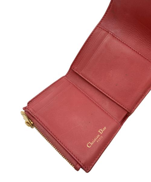 Christian Dior（クリスチャン ディオール）Christian Dior (クリスチャン ディオール) コンパクトウォレット ピンクの古着・服飾アイテム