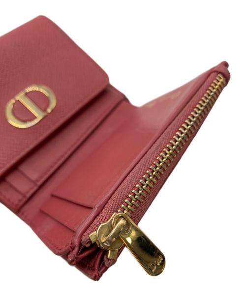 Christian Dior（クリスチャン ディオール）Christian Dior (クリスチャン ディオール) コンパクトウォレット ピンクの古着・服飾アイテム