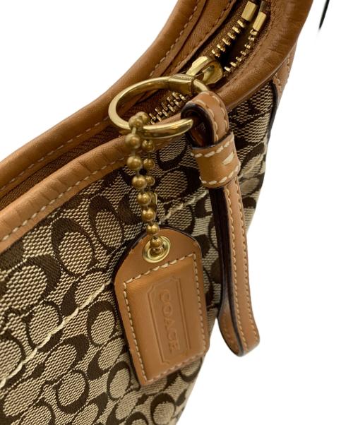 COACH（コーチ）COACH (コーチ) ショルダーバッグ ブラウンの古着・服飾アイテム