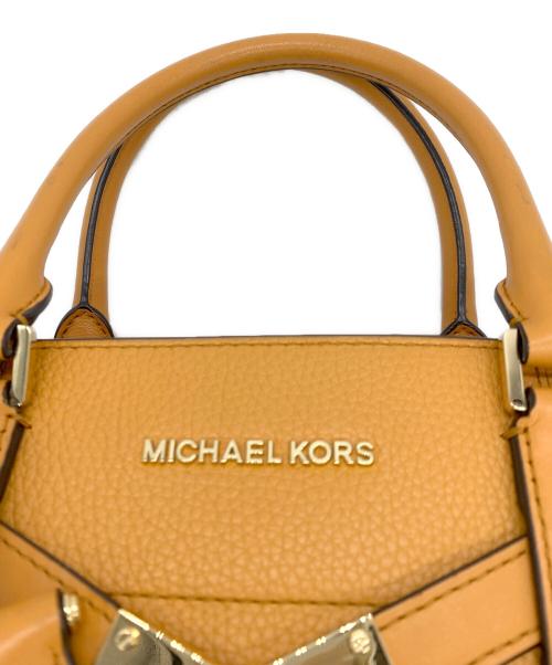 MICHAEL KORS（マイケルコース）MICHAEL KORS (マイケルコース) サッチェルバック ブラウンの古着・服飾アイテム