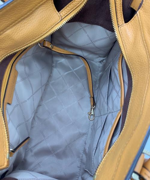 MICHAEL KORS（マイケルコース）MICHAEL KORS (マイケルコース) サッチェルバック ブラウンの古着・服飾アイテム