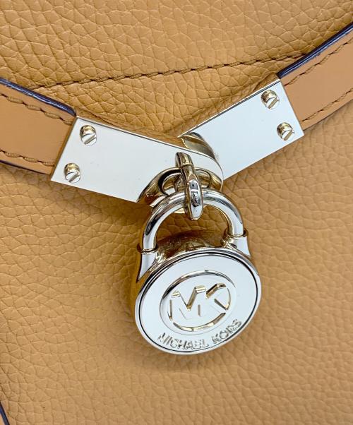 MICHAEL KORS（マイケルコース）MICHAEL KORS (マイケルコース) サッチェルバック ブラウンの古着・服飾アイテム