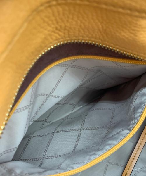 MICHAEL KORS（マイケルコース）MICHAEL KORS (マイケルコース) サッチェルバック ブラウンの古着・服飾アイテム
