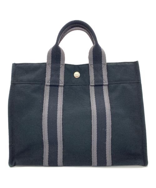 HERMES（エルメス）HERMES (エルメス) フールトゥ  ブラック サイズ:PMの古着・服飾アイテム