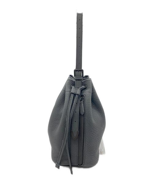untrack（アントラック）untrack (アントラック) CITY / ECCO Drawstring Bag M 60412 / 巾着ハンドバッグ ブラック サイズ:Mの古着・服飾アイテム