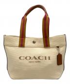 COACHコーチ）の古着「トートバッグ」｜ベージュ