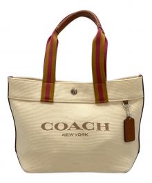 COACH（コーチ）の古着「トートバッグ」｜ベージュ