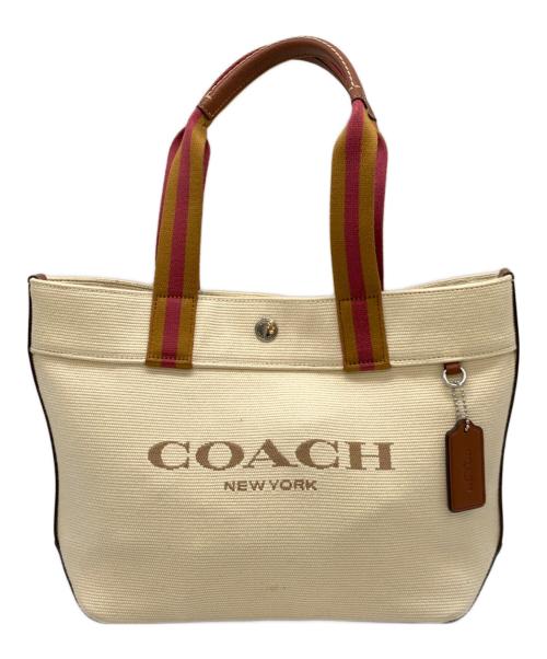COACH（コーチ）COACH (コーチ) トートバッグ ベージュの古着・服飾アイテム