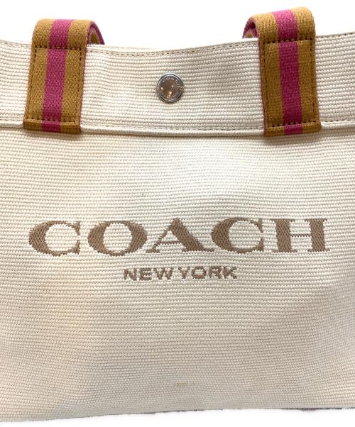 COACH（コーチ）COACH (コーチ) トートバッグ ベージュの古着・服飾アイテム