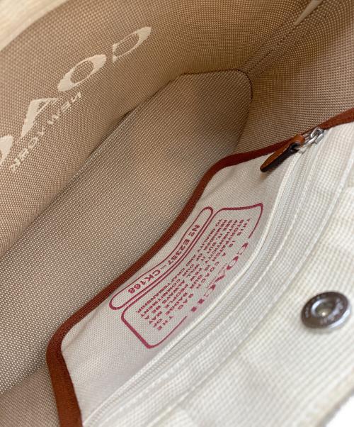 COACH（コーチ）COACH (コーチ) トートバッグ ベージュの古着・服飾アイテム