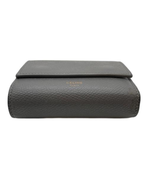CELINE（セリーヌ）CELINE (セリーヌ) 3つ折り財布 グレーの古着・服飾アイテム
