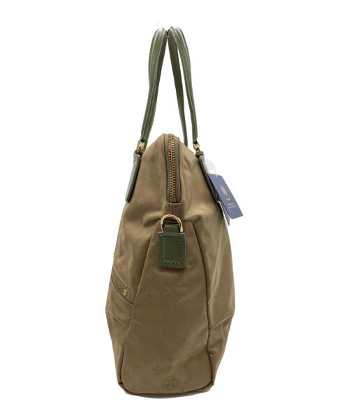russet（ラシット）russet (ラシット) 2WAYバッグ ブラウン×グリーンの古着・服飾アイテム