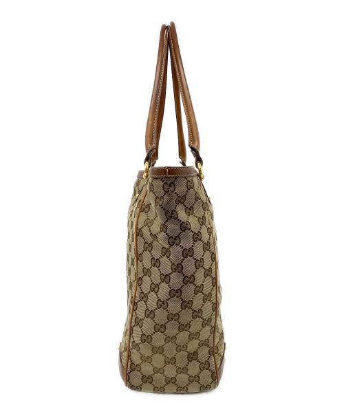 GUCCI（グッチ）GUCCI (グッチ) トートバッグ ブラウンの古着・服飾アイテム