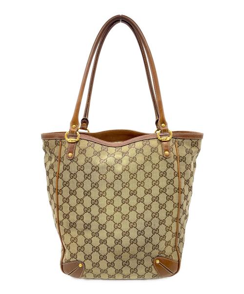 GUCCI（グッチ）GUCCI (グッチ) トートバッグ ブラウンの古着・服飾アイテム