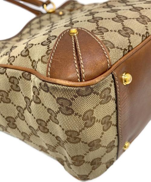 GUCCI（グッチ）GUCCI (グッチ) トートバッグ ブラウンの古着・服飾アイテム