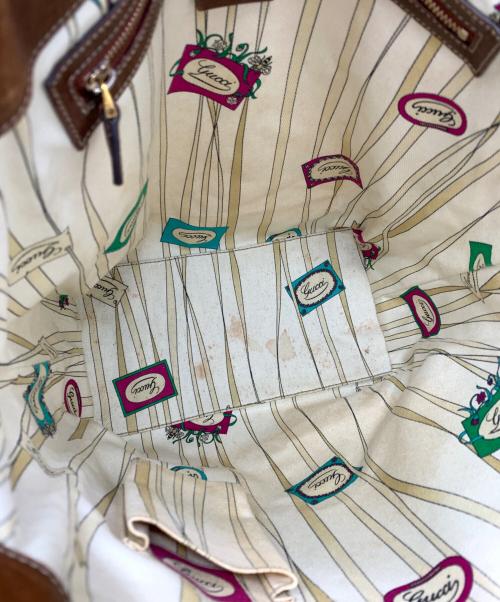 GUCCI（グッチ）GUCCI (グッチ) トートバッグ ブラウンの古着・服飾アイテム