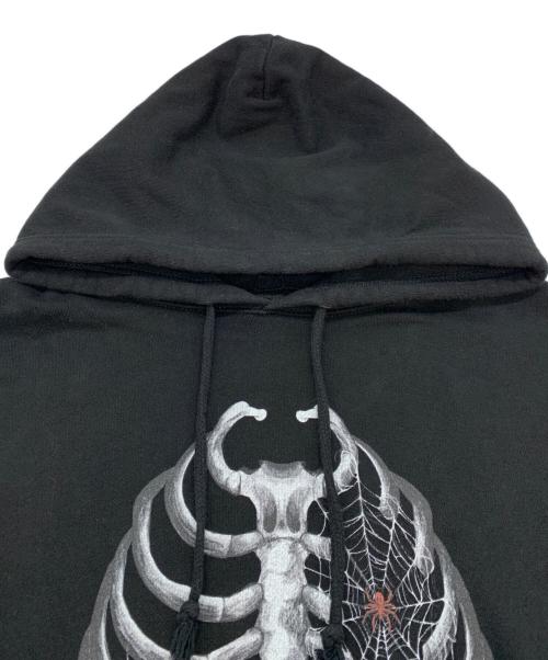 Noremid（ノーリミッド）NOREMID (ノーリミッド) プルオーバーパーカー ブラック サイズ:Lの古着・服飾アイテム