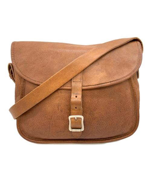 SLOW&CO（スロウアンドコー）SLOW&CO (スロウアンドコー) fino cartridge shoulder bag / フィノ カートリッジショルダーバッグ ブラウンの古着・服飾アイテム