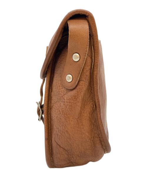 SLOW&CO（スロウアンドコー）SLOW&CO (スロウアンドコー) fino cartridge shoulder bag / フィノ カートリッジショルダーバッグ ブラウンの古着・服飾アイテム