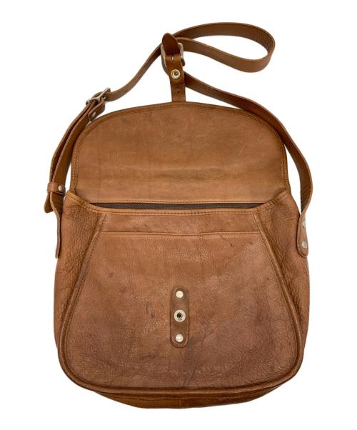 SLOW&CO（スロウアンドコー）SLOW&CO (スロウアンドコー) fino cartridge shoulder bag / フィノ カートリッジショルダーバッグ ブラウンの古着・服飾アイテム