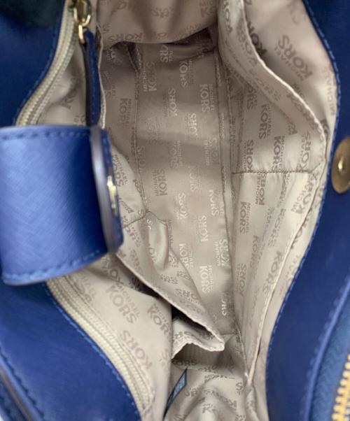 MICHAEL KORS（マイケルコース）MICHAEL KORS (マイケルコース) 2WAYバッグ ネイビーの古着・服飾アイテム