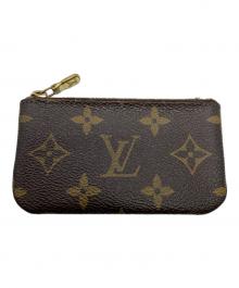 LOUIS VUITTON（ルイ ヴィトン）の古着「ポシェット・クレ コインケース」｜ブラウン