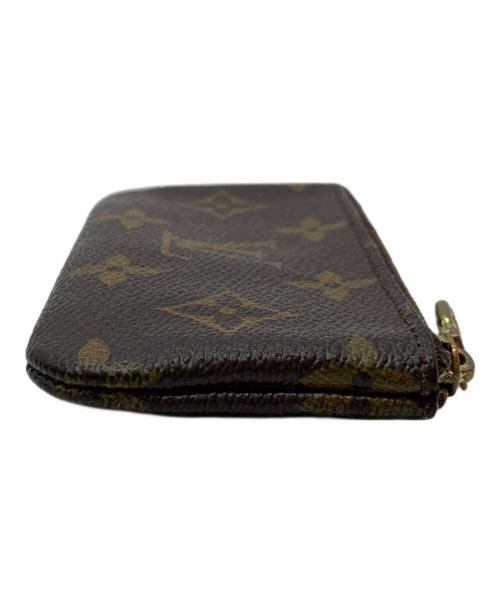 LOUIS VUITTON（ルイ ヴィトン）LOUIS VUITTON (ルイ ヴィトン) ポシェット・クレ コインケース ブラウンの古着・服飾アイテム