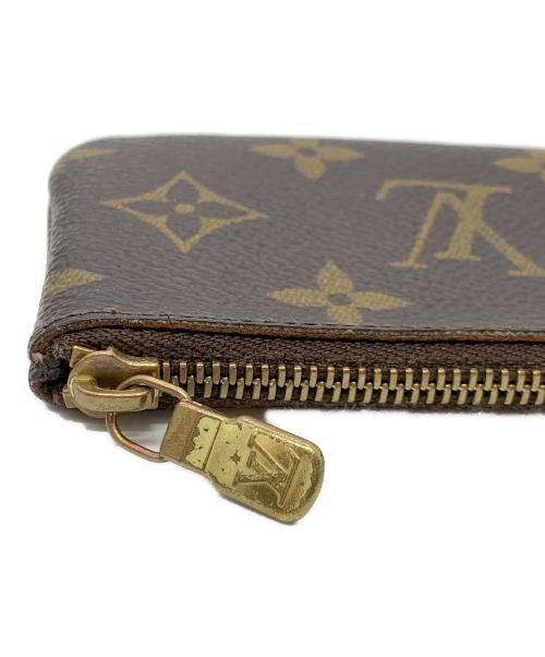 LOUIS VUITTON（ルイ ヴィトン）LOUIS VUITTON (ルイ ヴィトン) ポシェット・クレ コインケース ブラウンの古着・服飾アイテム