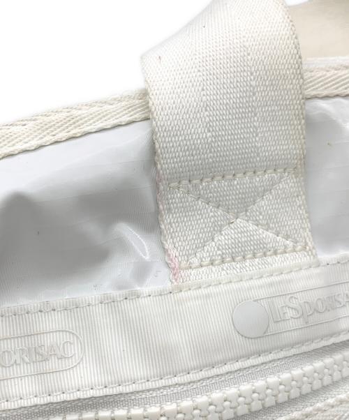 LeSportsac（レスポートサック）LeSportsac (レスポートサック) 2WAYショルダーバッグ ホワイトの古着・服飾アイテム