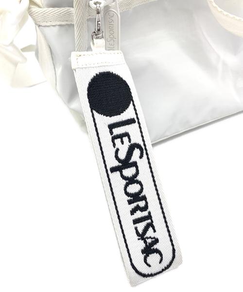 LeSportsac（レスポートサック）LeSportsac (レスポートサック) 2WAYショルダーバッグ ホワイトの古着・服飾アイテム