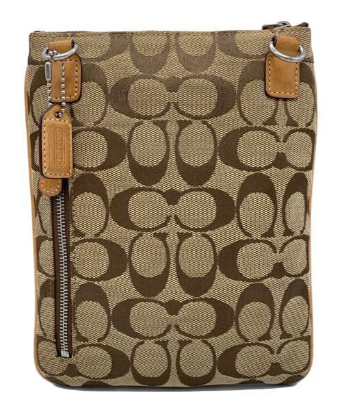 COACH（コーチ）COACH (コーチ) ショルダーバッグ ブラウンの古着・服飾アイテム