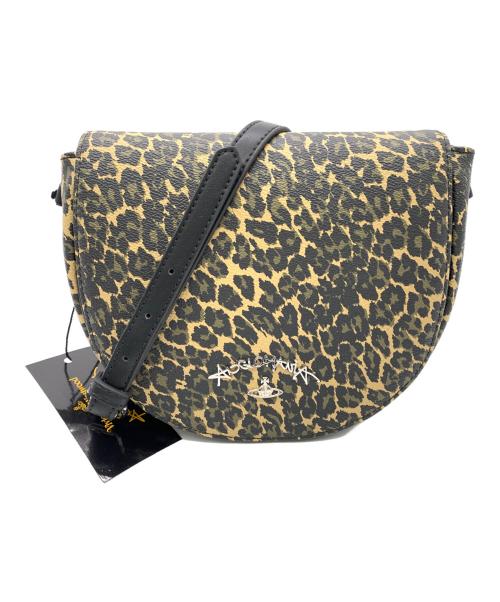 Vivienne Westwood（ヴィヴィアンウエストウッド）Vivienne Westwood (ヴィヴィアンウエストウッド) ショルダーバッグ ブラウン×ブラックの古着・服飾アイテム