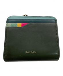 PAUL SMITH（ポールスミス）の古着「コンパクトウォレット」｜グリーン