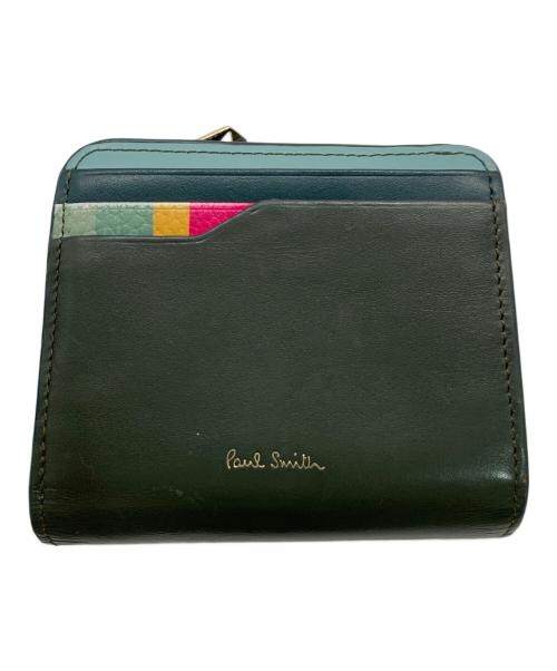 PAUL SMITH（ポールスミス）Paul Smith (ポールスミス) コンパクトウォレット グリーンの古着・服飾アイテム