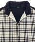 中古・古着 BURBERRY BLACK LABEL (バーバリーブラックレーベル) 厚手ニット ブラック×ホワイト サイズ:3：6000円