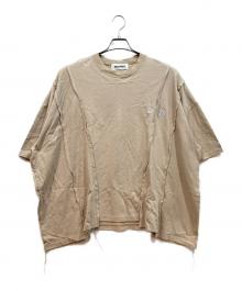 DISCOVERED（ディスカバード）の古着「Rebuild Tee / 半袖カットソー」｜ベージュ