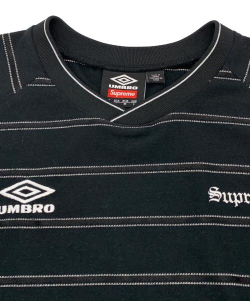 UMBRO（アンブロ）UMBRO (アンブロ) Supreme (シュプリーム) 半袖カットソー ブラック サイズ:Sの古着・服飾アイテム