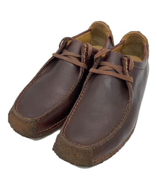 CLARKS（クラークス）CLARKS (クラークス) チェスナットレザーシューズ ブラウン サイズ:24.5cmの古着・服飾アイテム