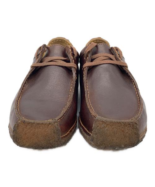 CLARKS（クラークス）CLARKS (クラークス) チェスナットレザーシューズ ブラウン サイズ:24.5cmの古着・服飾アイテム