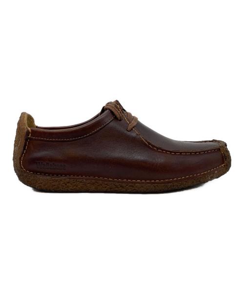 CLARKS（クラークス）CLARKS (クラークス) チェスナットレザーシューズ ブラウン サイズ:24.5cmの古着・服飾アイテム