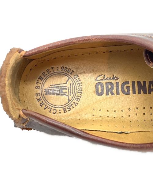 CLARKS（クラークス）CLARKS (クラークス) チェスナットレザーシューズ ブラウン サイズ:24.5cmの古着・服飾アイテム