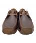CLARKS (クラークス) チェスナットレザーシューズ ブラウン サイズ:24.5cm：6000円